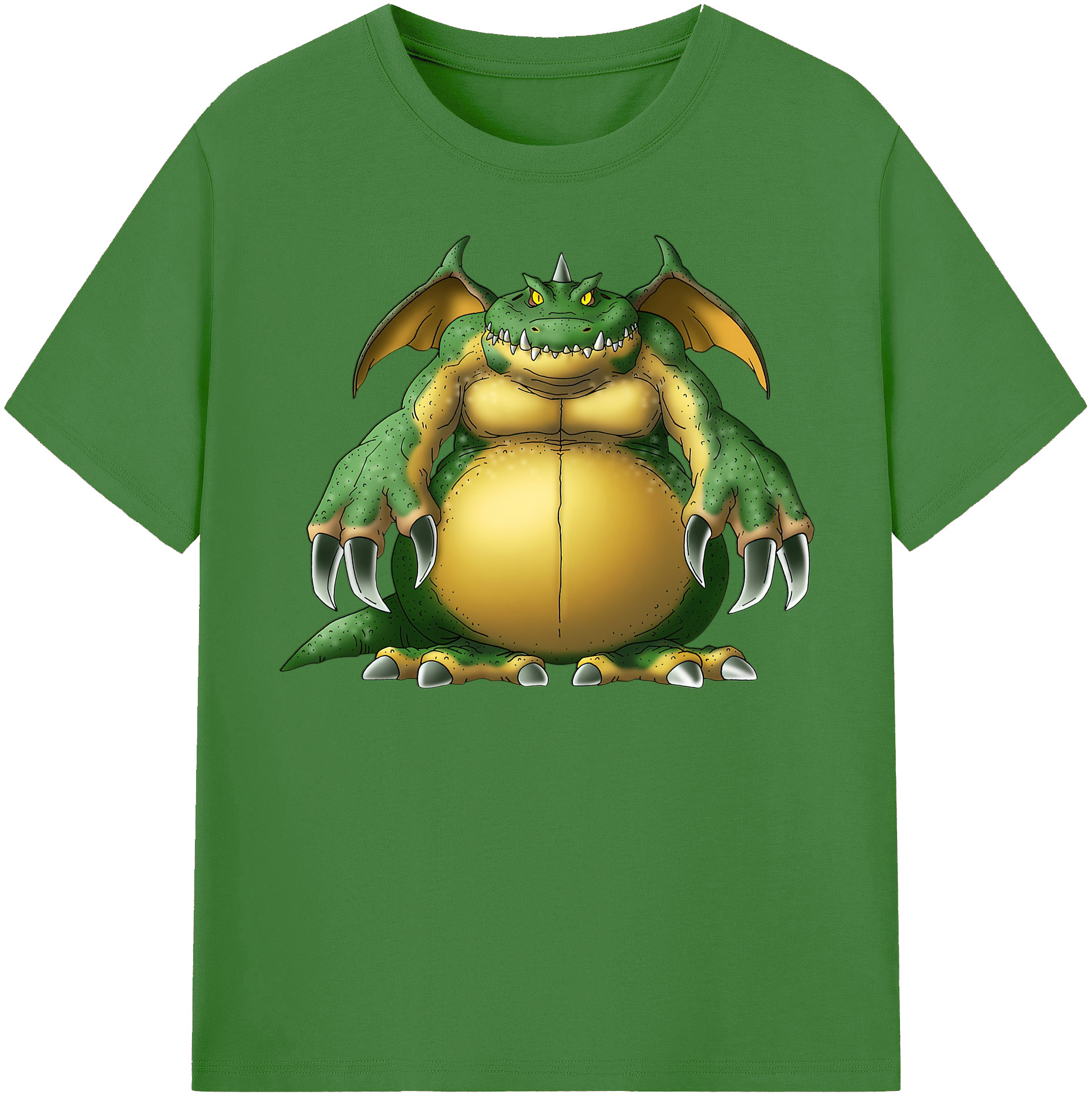 （画像用） ドラゴンクエスト Doragon Kuesuto Dragon Quest レディースカジュアルプリントTシャツ（綿100％）
